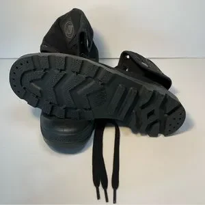 PALLADIUM Baggy Black Combat Boots - Men’s 9.5 New - No tags, no box. Palladium Baggy Herren Black Stiefel - 42 EU | eBay main image 4